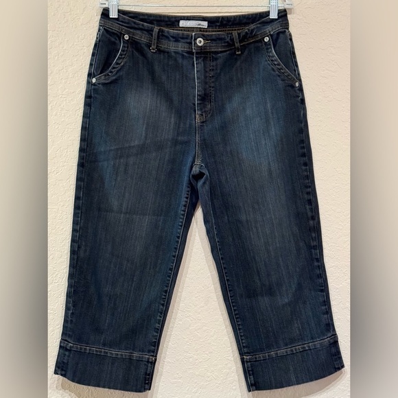 Chico’s Platinum Women’s Capri Jeans Chico’s Size 2, US 12 - Picture 1 of 9
